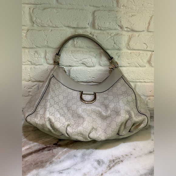Gucci Abbey Hobo Bag & Matching Wallet (Cream) - Picture 2 of 8